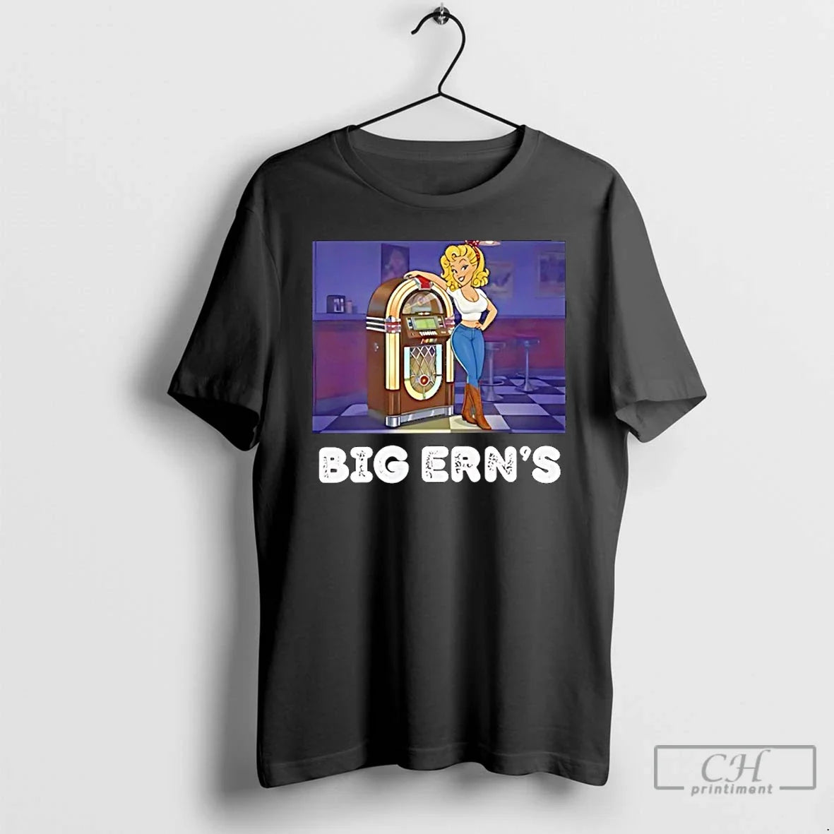Classic Pin Up Girl Dive Bar Big Erns T-Shirts, Hoodie, Sweatshirt - T-Shirt, Sweatshirt, Hoodie