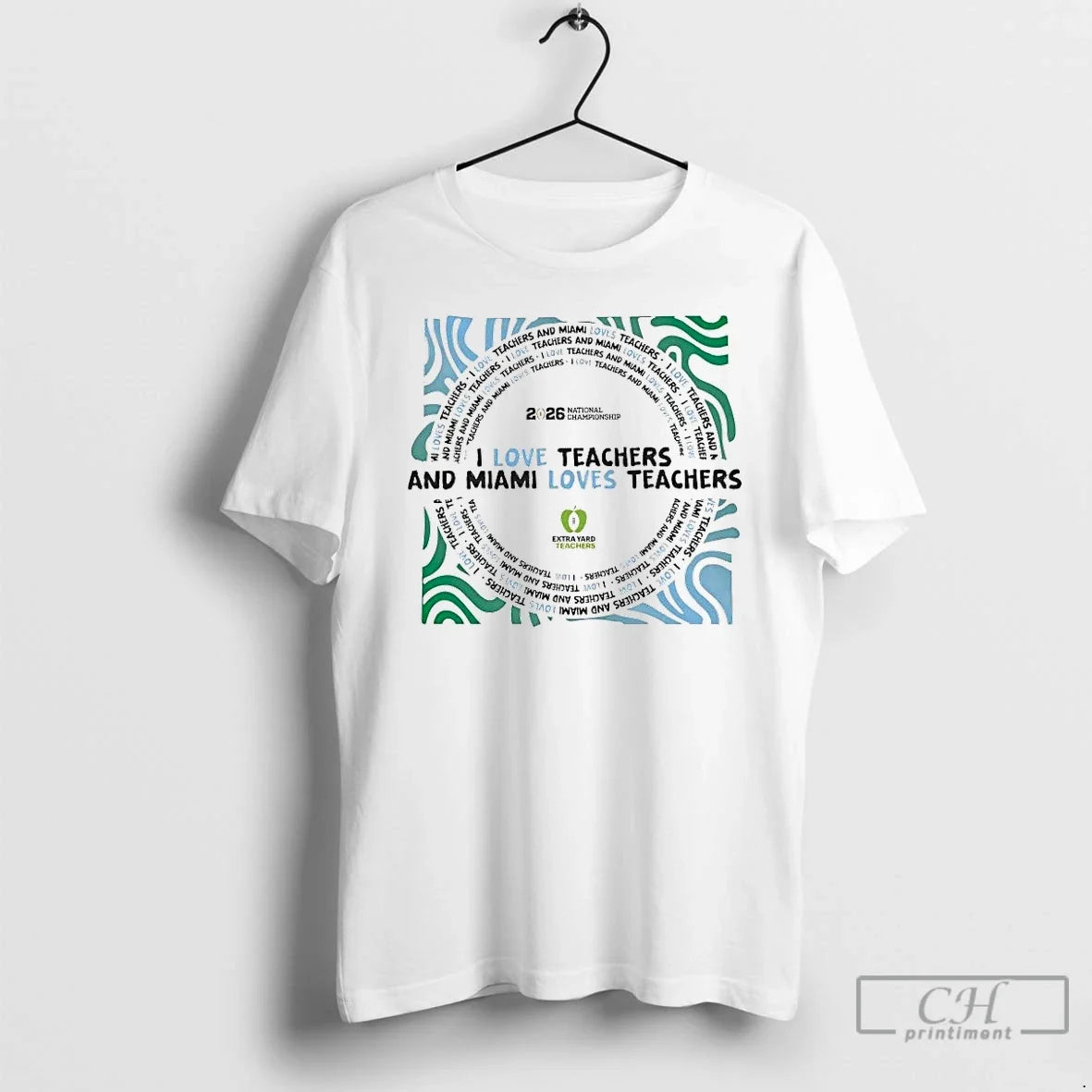 Classic Pitbull I Love Teachers Miami Loves Teachers 2026 Cfp T-Shirts, Hoodie, Sweatshirt - T-Shirt, Sweatshirt, Hoodie