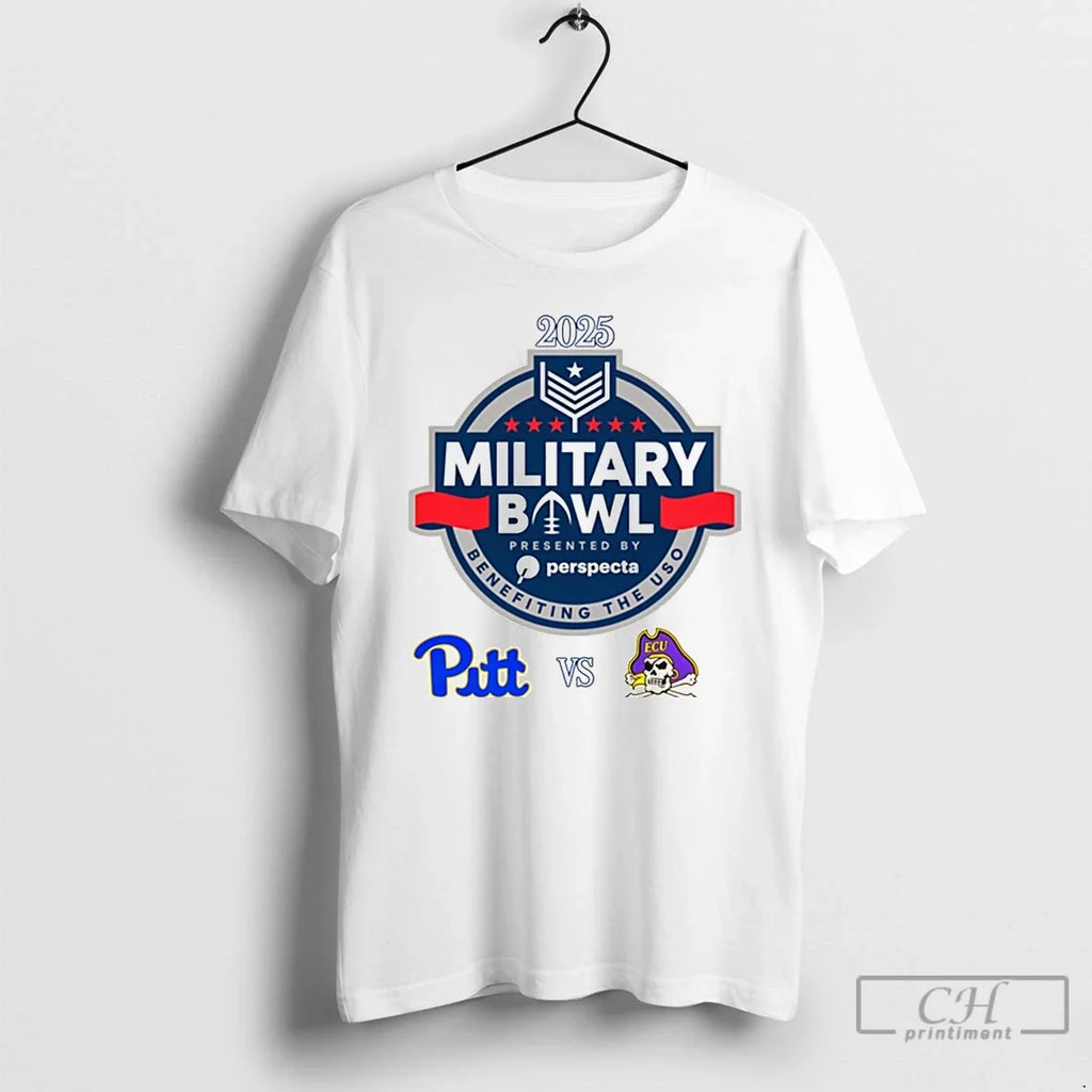 Classic Pittsburgh Panthers Vs East Carolina Pirates 2025 Military Bowl T-Shirts, Hoodie, Sweatshirt - T-Shirt, Sweatshirt, Hoodie
