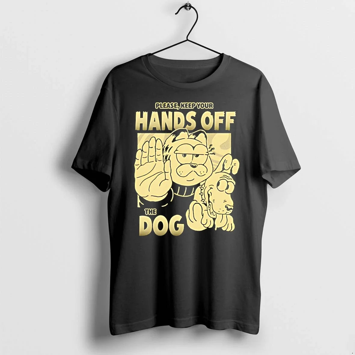 Classic Please Keep Your Hands Off The Dog Odie Shirts Sweater Unisex T-shirt, Sweatshirt, Hoodie, Long Sleeve Tee - T-Shirt, Sweatshirt, Hoodie