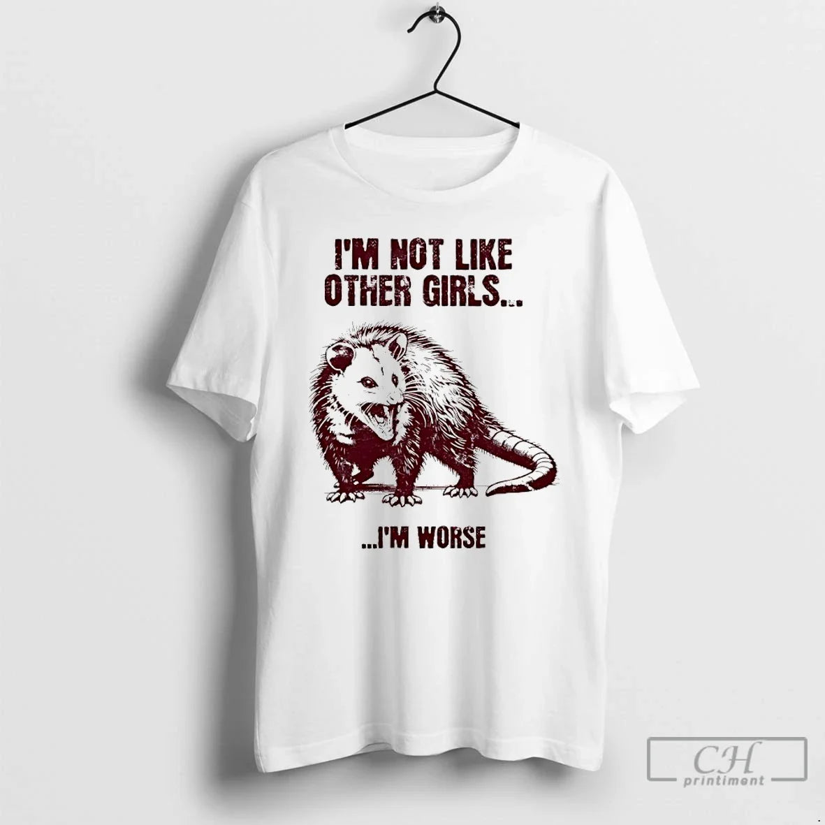 Classic Possum Im Not Like Other Im Worse T-Shirts, Hoodie, Sweatshirt - T-Shirt, Sweatshirt, Hoodie