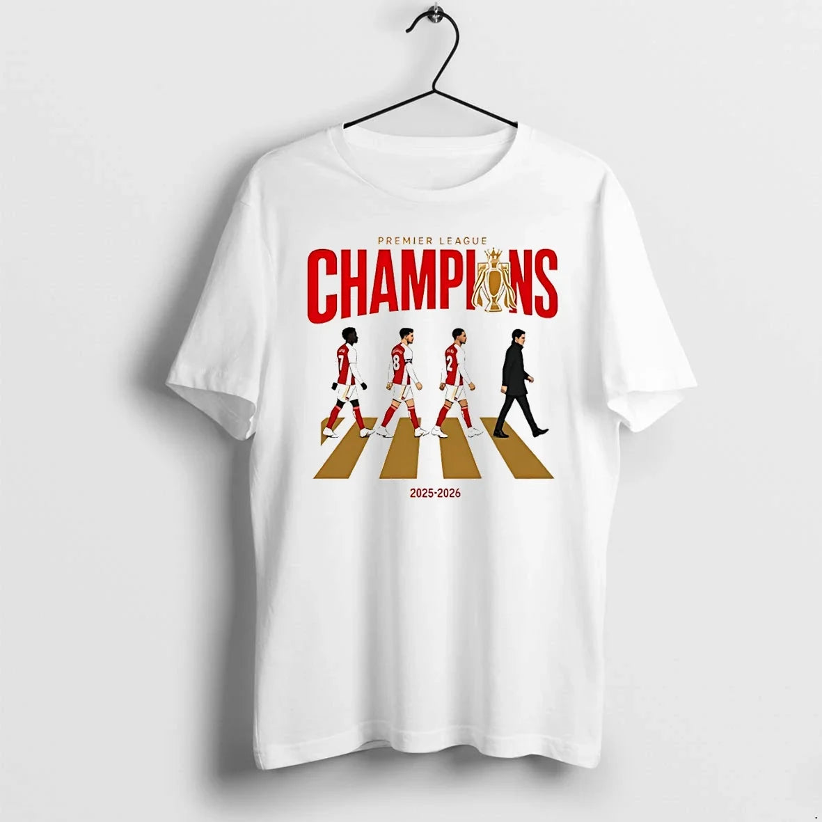 Classic Premier League North London Fc Champions 2025 2026 Abbey Road Shirts Sweater Unisex T-shirt, Sweatshirt, Hoodie, Long Sleeve Tee - T-Shirt, Sweatshirt, Hoodie