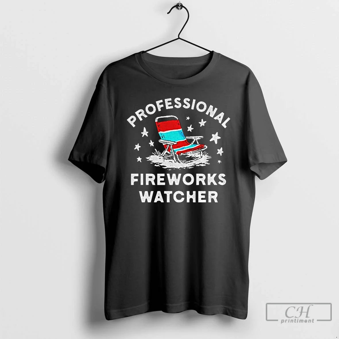 Classic Professional Fireworks Watcher Independence Day Unisex T-shirt, Sweatshirt, Hoodie, Long Sleeve Tee - T-Shirt, Sweatshirt, Hoodie