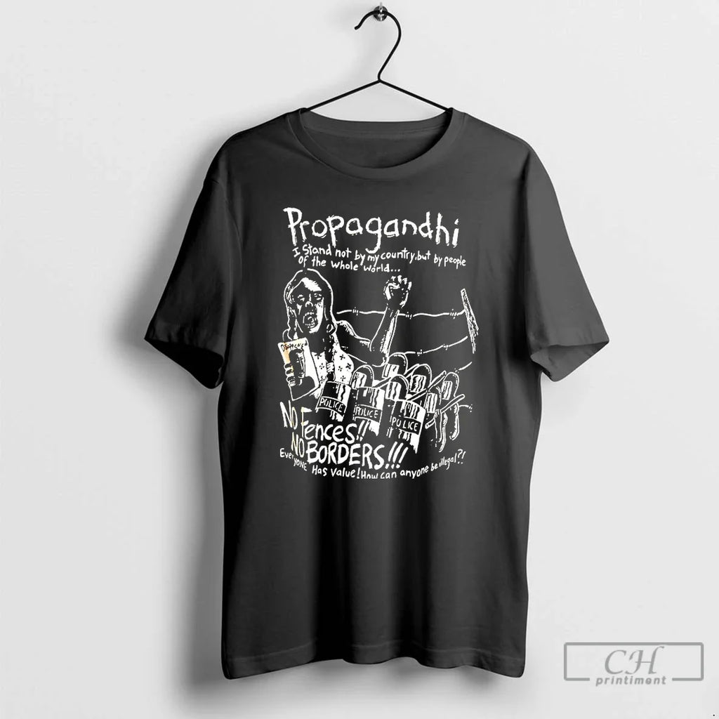 Classic Propagandhi No Borders No Fences T-Shirts, Hoodie, Sweatshirt - T-Shirt, Sweatshirt, Hoodie