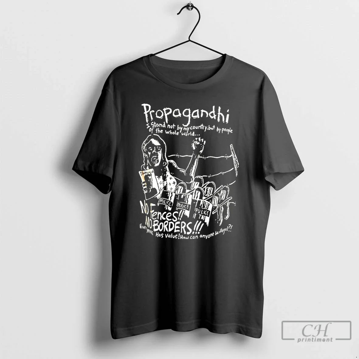 Classic Propagandhi No Borders No Fences T-Shirts, Hoodie, Sweatshirt - T-Shirt, Sweatshirt, Hoodie