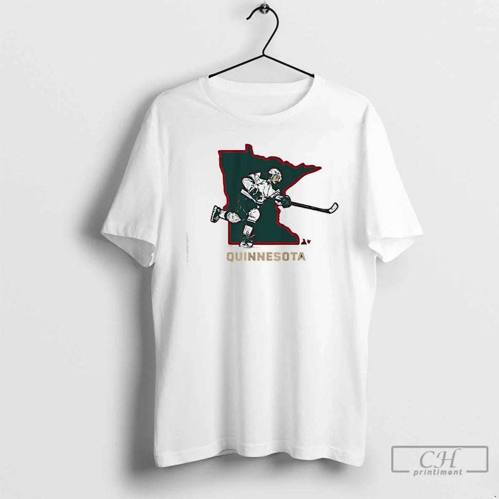 Classic Quinn Hughes Quinnesota Welcome Minnesota T-Shirts, Hoodie, Sweatshirt - T-Shirt, Sweatshirt, Hoodie
