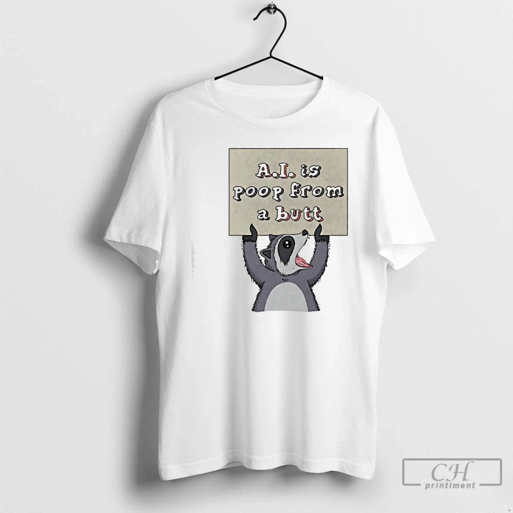 Classic Raccoon I Is Poop Butt T-Shirts, Hoodie, Sweatshirt - T-Shirt, Sweatshirt, Hoodie
