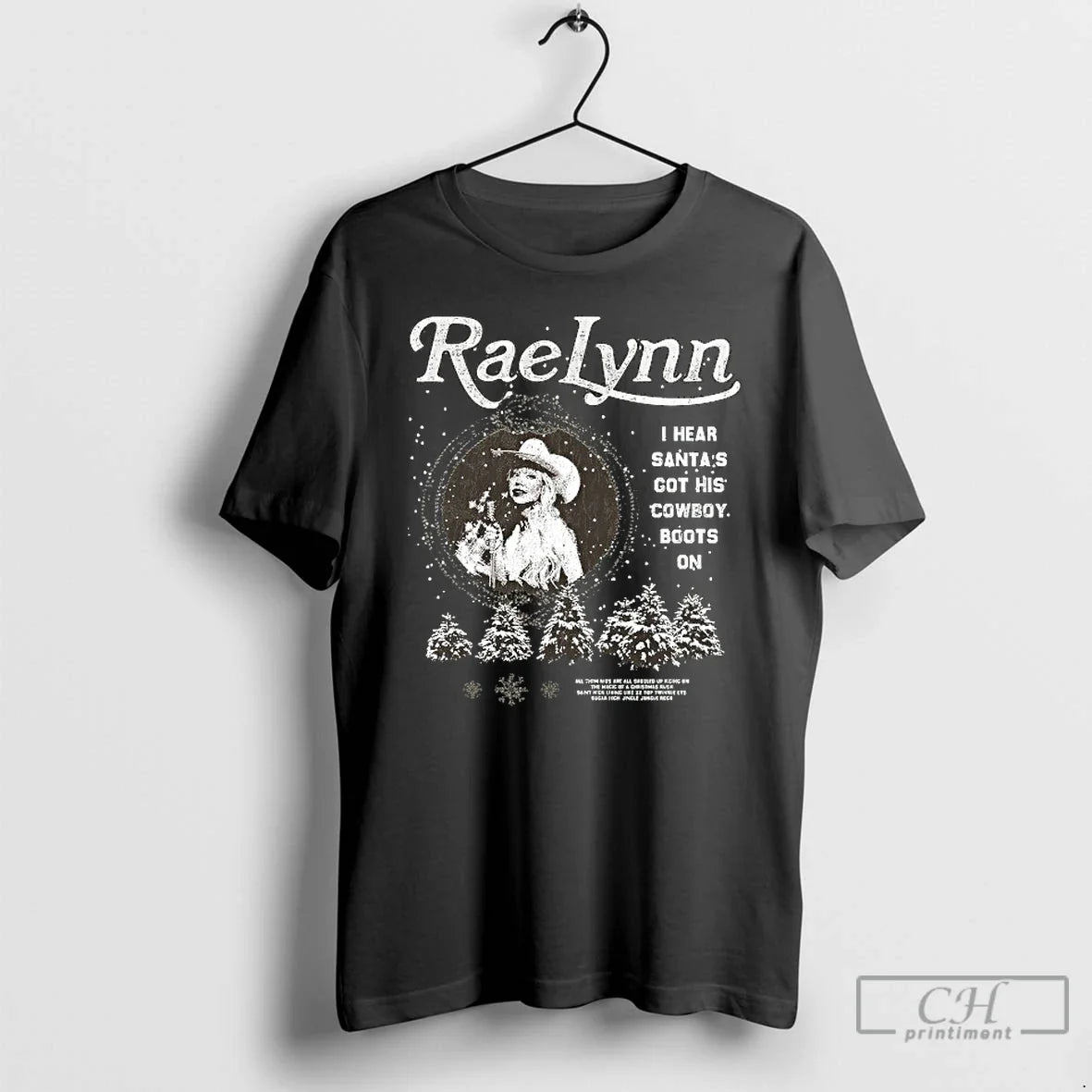 Classic Raelynn I Hear Santas Got His Cowboy Boots Xmas T-Shirts, Hoodie, Sweatshirt - T-Shirt, Sweatshirt, Hoodie