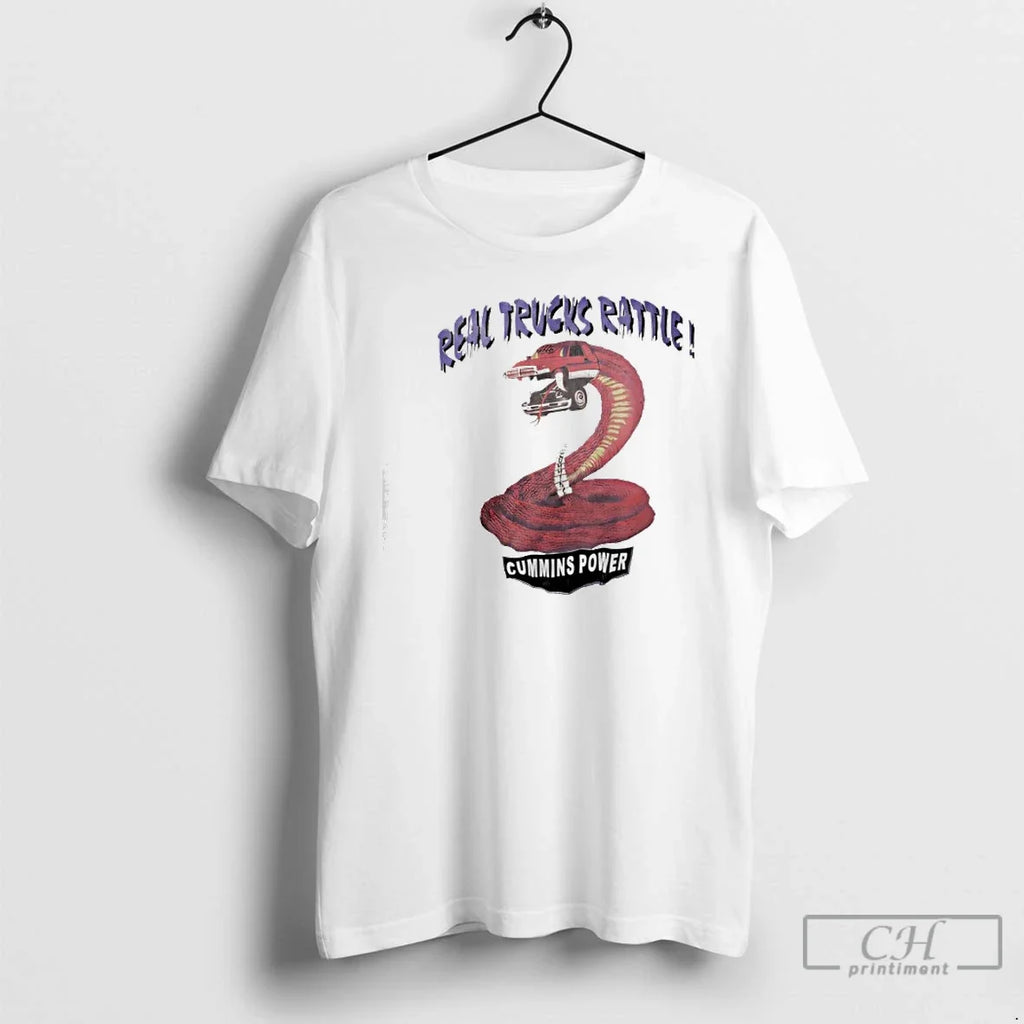 Classic Real Trucks Rattle Cummins Power T-Shirts, Hoodie, Sweatshirt - T-Shirt, Sweatshirt, Hoodie