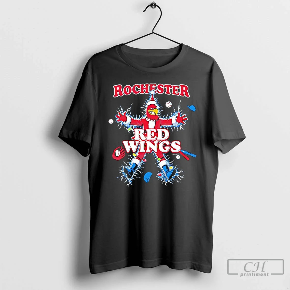 Classic Rochester Red Wings Mascot T-Shirts, Hoodie, Sweatshirt - T-Shirt, Sweatshirt, Hoodie