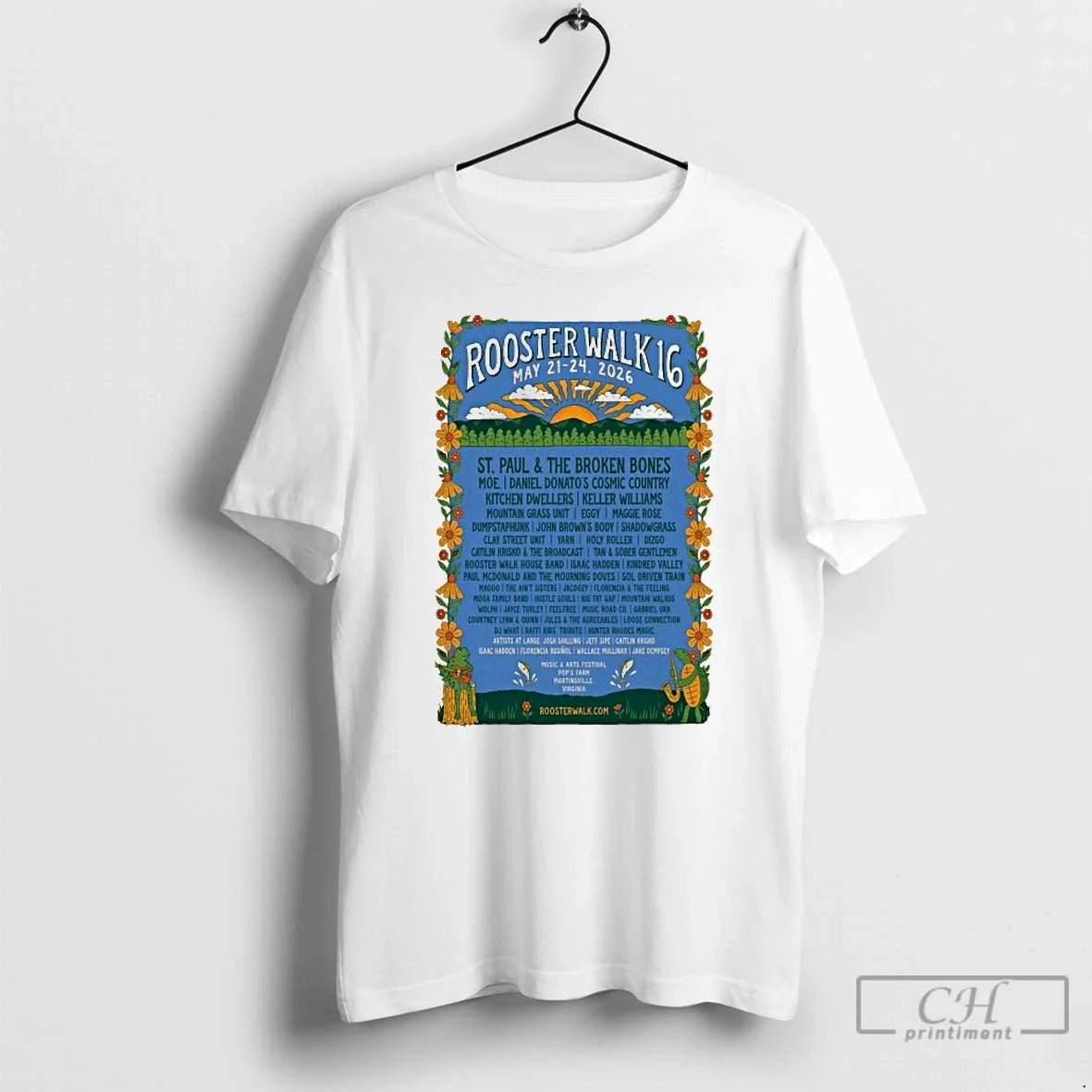 Classic Rooster Walk 16 Pops Farm Martinsville Va May 21 24 2026 T-Shirts, Hoodie, Sweatshirt - T-Shirt, Sweatshirt, Hoodie