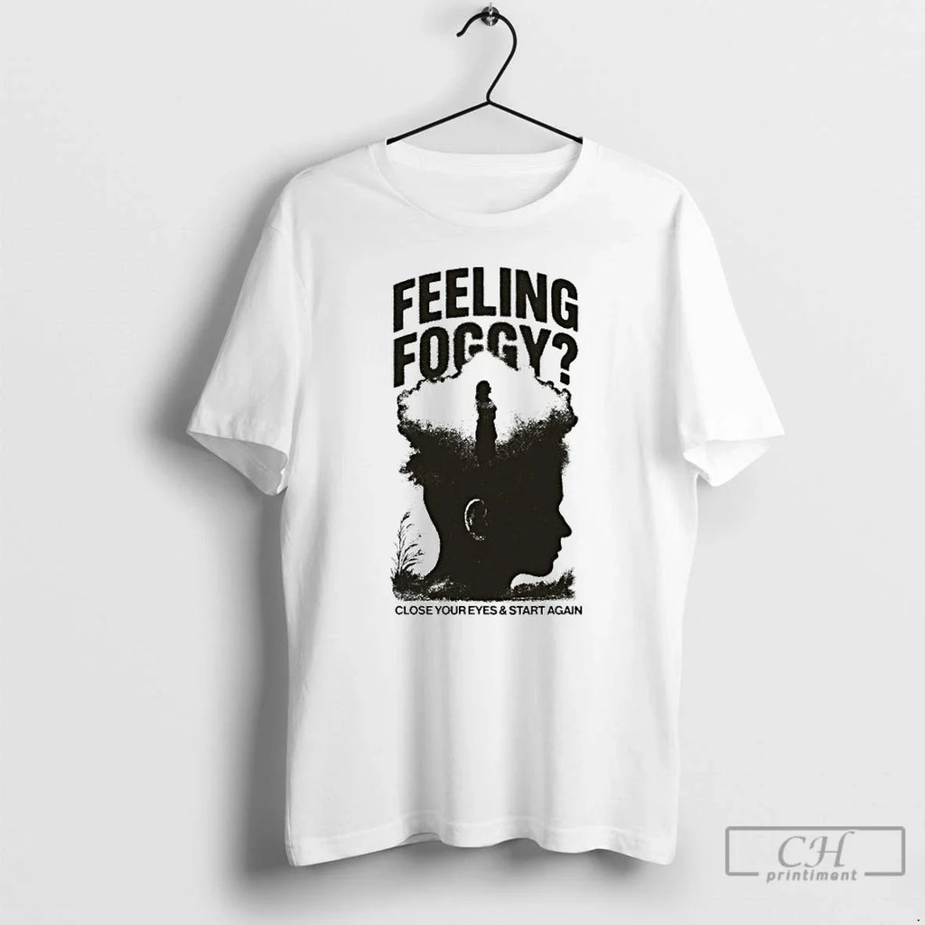 Classic Ryan Caraveo Feeling Foggy Close Your Eyes Start Again T-Shirts, Hoodie, Sweatshirt - T-Shirt, Sweatshirt, Hoodie