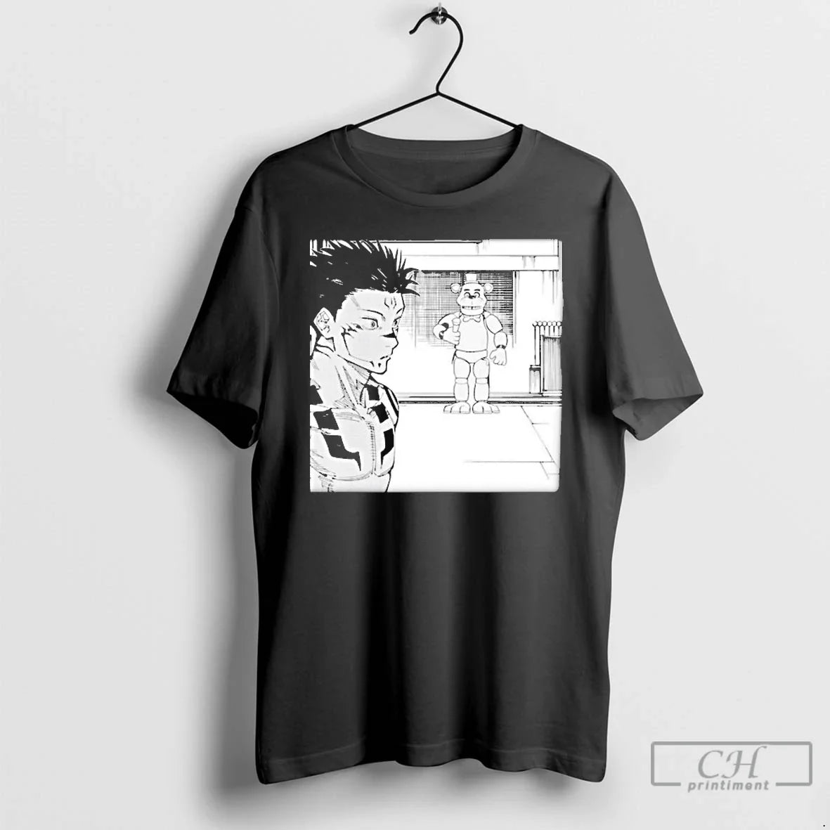 Classic Ryomen Sukuna Jujutsu Kaisen X Five Nights Freddys T-Shirts, Hoodie, Sweatshirt - T-Shirt, Sweatshirt, Hoodie