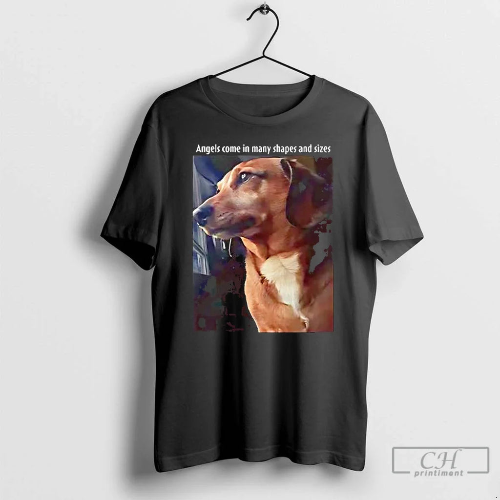 Classic Sad Dog Angels Come Many Shapes Sizes T-Shirts, Hoodie, Sweatshirt - T-Shirt, Sweatshirt, Hoodie
