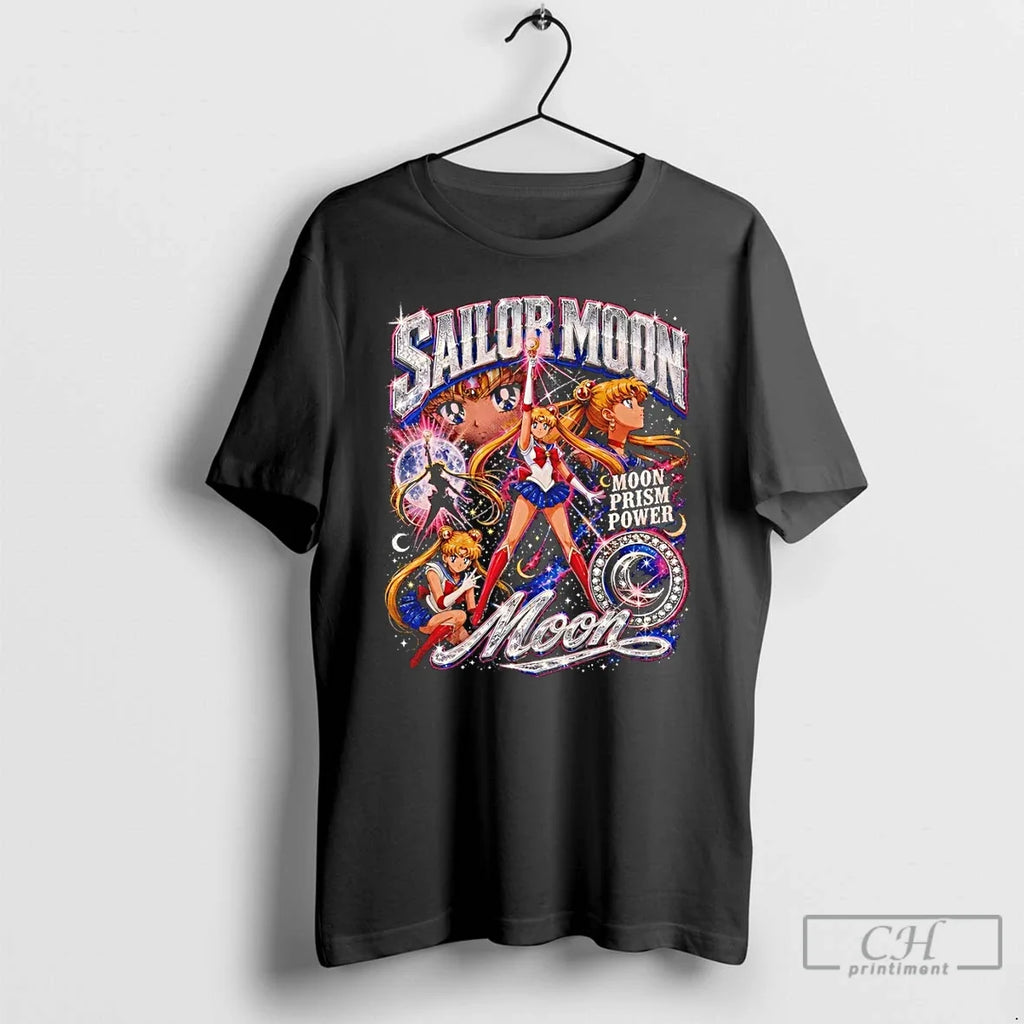 Classic Sailor Moon Moon Prism Power Graphic Vintage Unisex T-shirt, Sweatshirt, Hoodie, Long Sleeve Tee - T-Shirt, Sweatshirt, Hoodie
