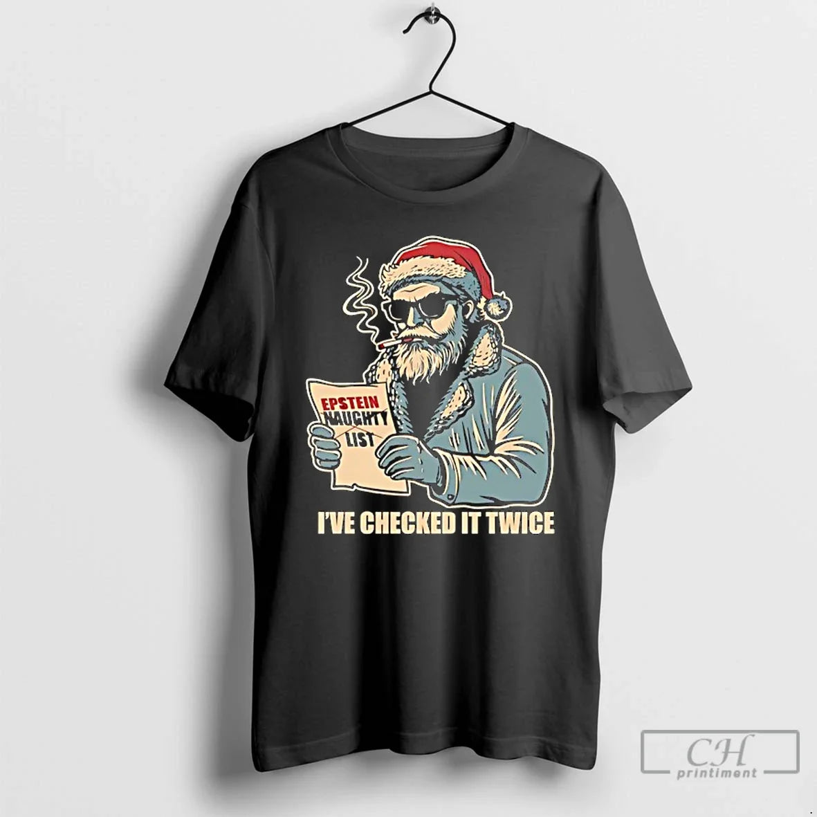 Classic Santa Claus Santas List Ive Checked Twice T-Shirts, Hoodie, Sweatshirt - T-Shirt, Sweatshirt, Hoodie