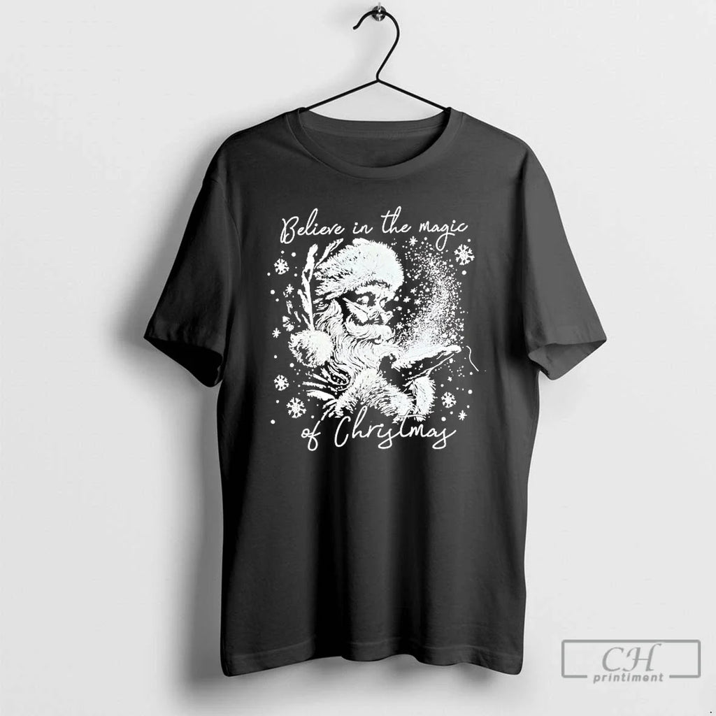 Classic Santa Believe Magic T-Shirts, Hoodie, Sweatshirt - T-Shirt, Sweatshirt, Hoodie