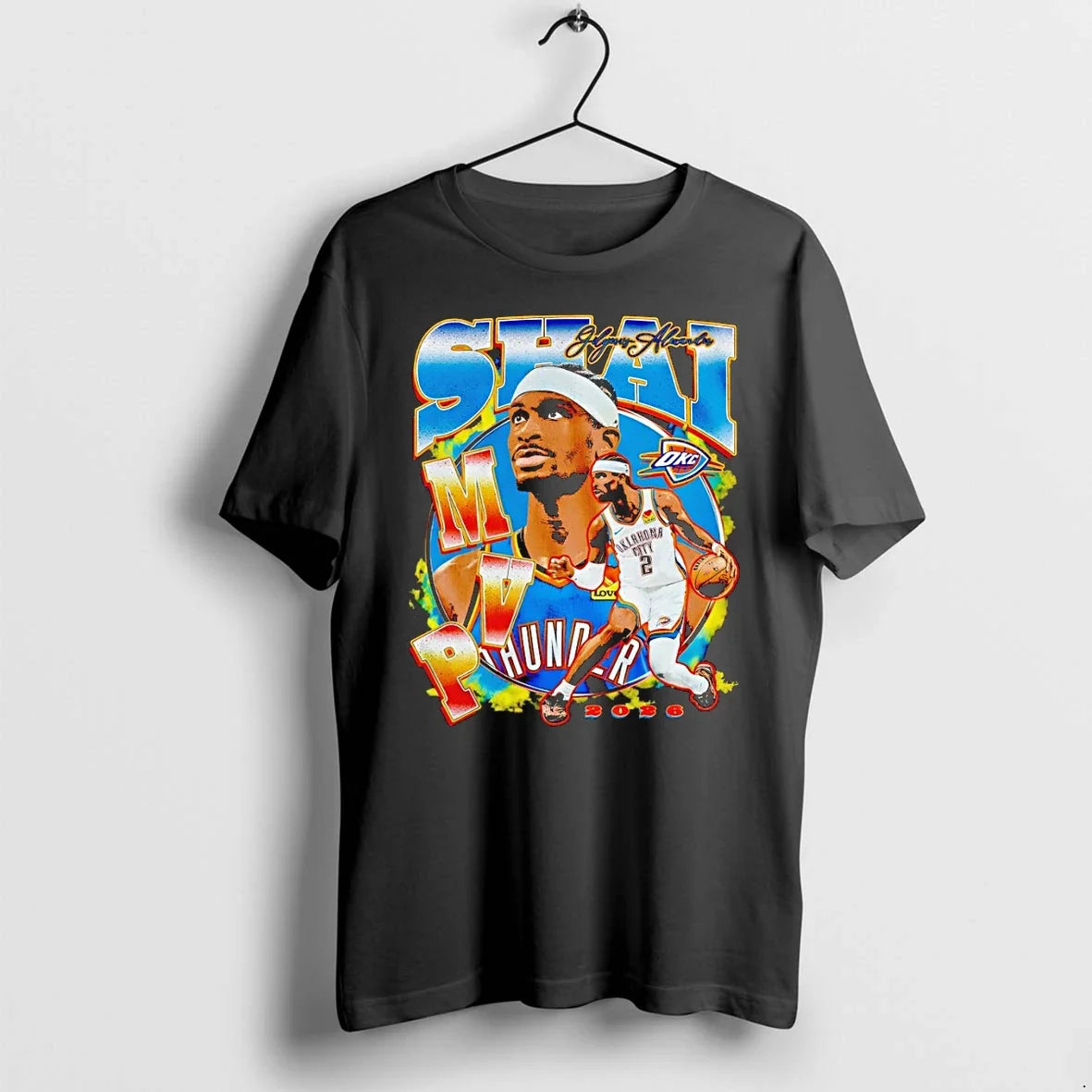 Classic Shai Sga Shai Gilgeous Alexander Mvp 2026 Graphic Shirts Sweater Unisex T-shirt, Sweatshirt, Hoodie, Long Sleeve Tee - T-Shirt, Sweatshirt, Hoodie