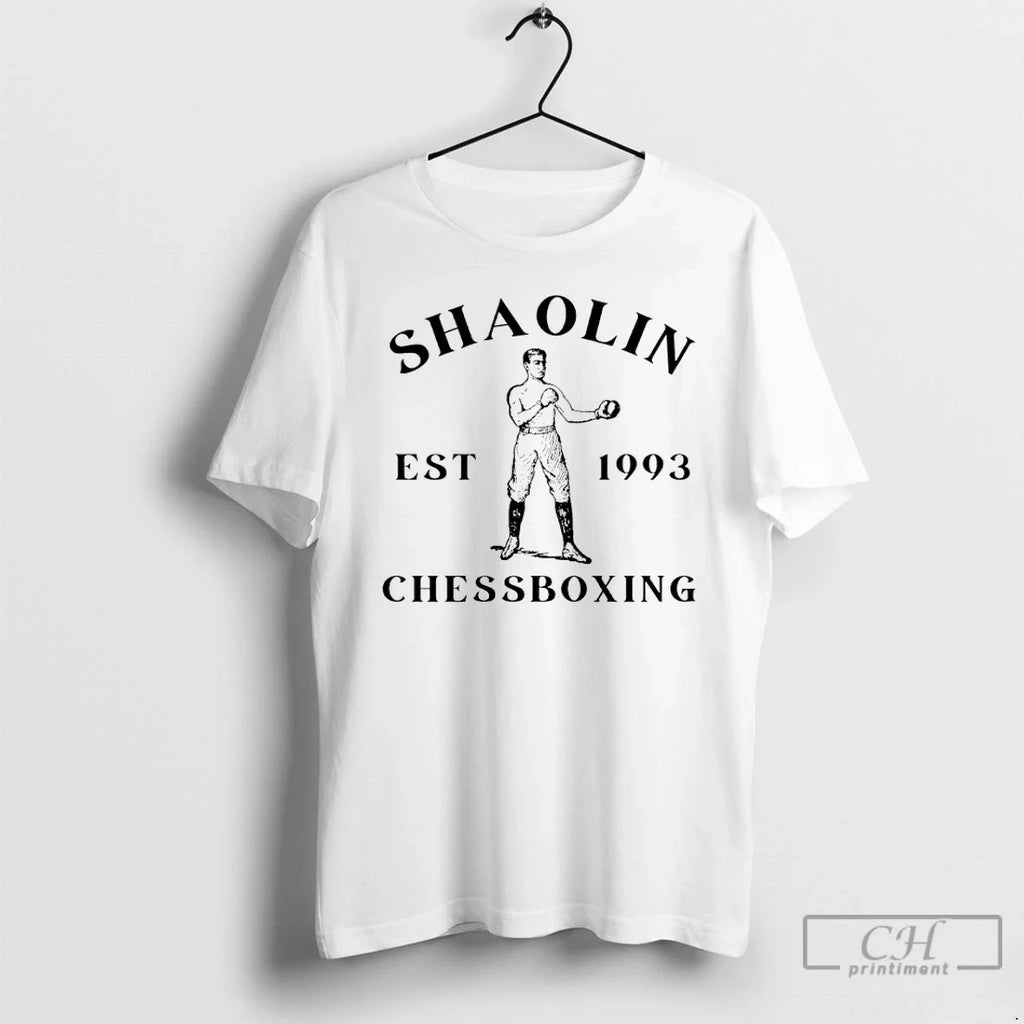 Classic Shaolin Chessboxing Est 1993 Unisex T-shirt, Sweatshirt, Hoodie, Long Sleeve Tee - T-Shirt, Sweatshirt, Hoodie