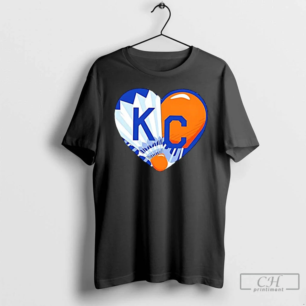 Classic Shuttlecock Kc Heart T-Shirts, Hoodie, Sweatshirt - T-Shirt, Sweatshirt, Hoodie