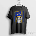 Classic Skull Wearing Cap Los Angeles Chargers Us Flag T-Shirts, Hoodie, Sweatshirt - T-Shirt, Sweatshirt, Hoodie