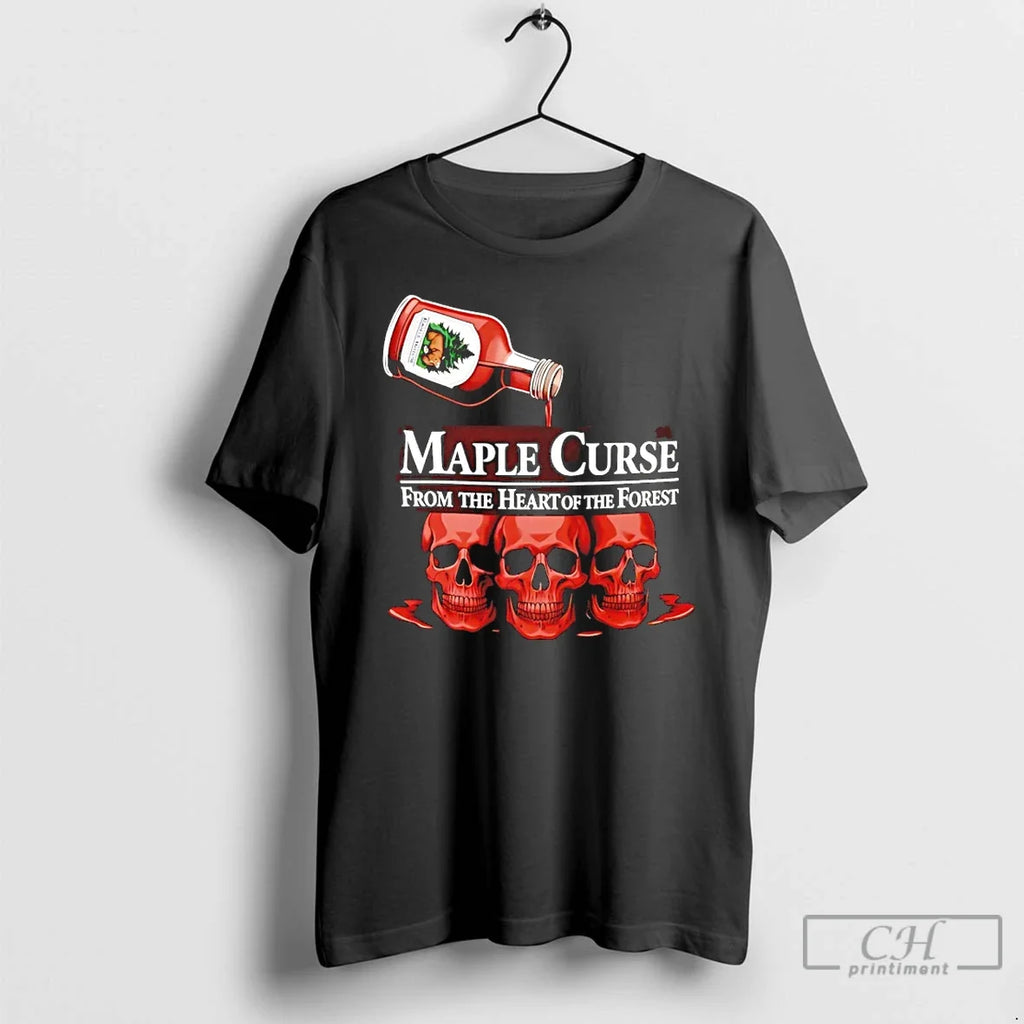 Classic Skulls Maple Curse Heart Forest T-Shirts, Hoodie, Sweatshirt - T-Shirt, Sweatshirt, Hoodie