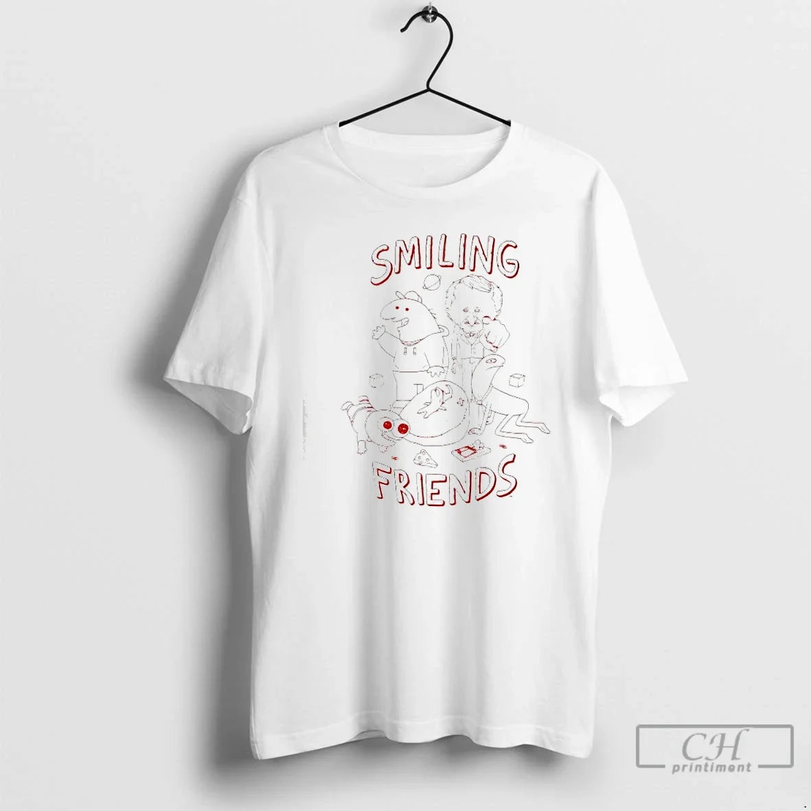 Classic Smiling Friends Group Characters T-Shirts, Hoodie, Sweatshirt - T-Shirt, Sweatshirt, Hoodie