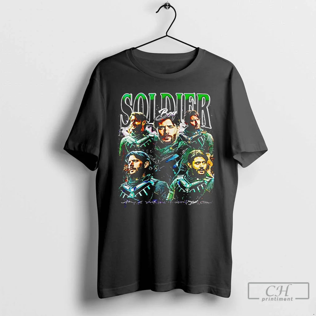 Classic Soldier Boy Movie 2025 Graphic Vintage Unisex T-shirt, Sweatshirt, Hoodie, Long Sleeve Tee - T-Shirt, Sweatshirt, Hoodie