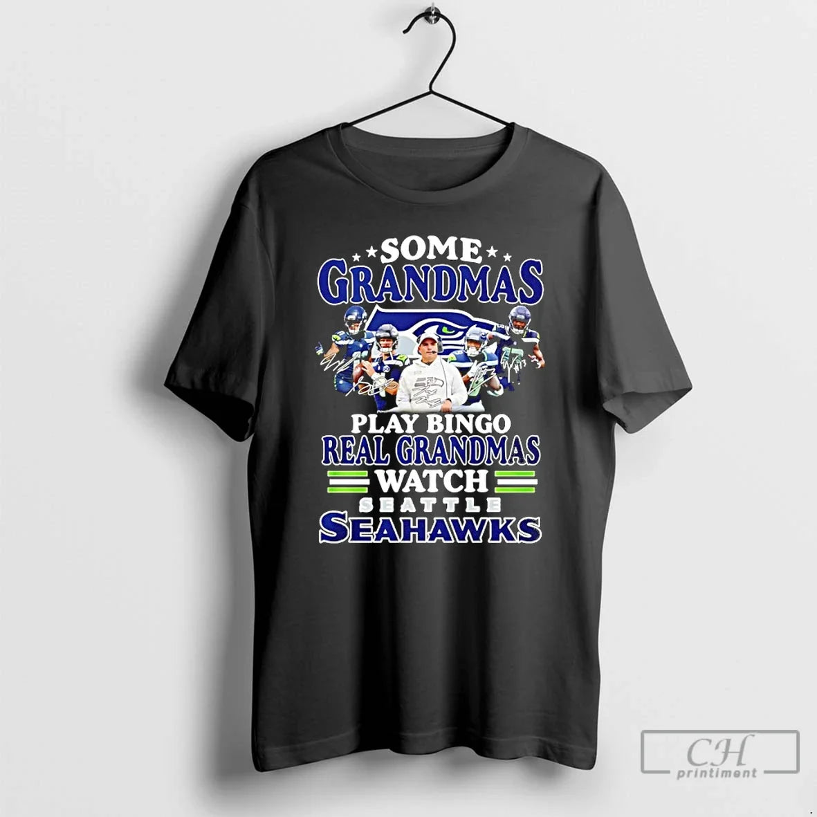 Classic Some Grandmas Play Bingo Real Grandmas Seattle Mariners T-Shirts, Hoodie, Sweatshirt - T-Shirt, Sweatshirt, Hoodie