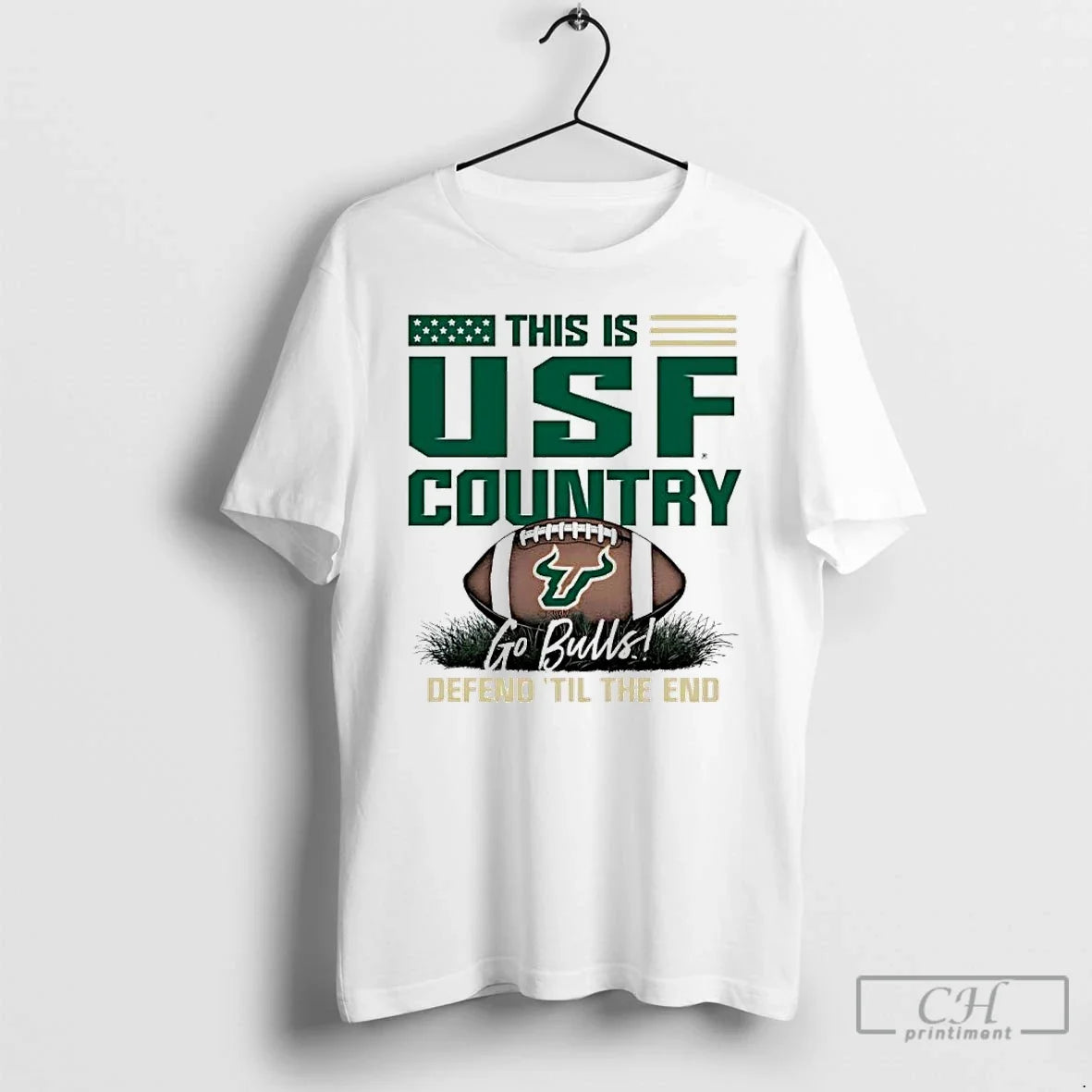 Classic South Florida Bulls This Is Usf Country Defend Til End T-Shirts, Hoodie, Sweatshirt - T-Shirt, Sweatshirt, Hoodie