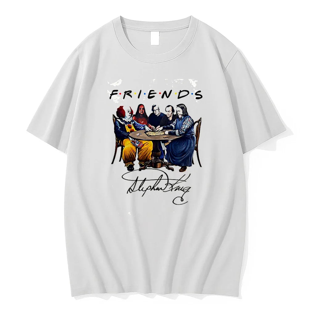 Classic Stephen King Horror Friends Shirts Sweater Unisex T-shirt, Sweatshirt, Hoodie, Long Sleeve Tee - T-Shirt, Sweatshirt, Hoodie