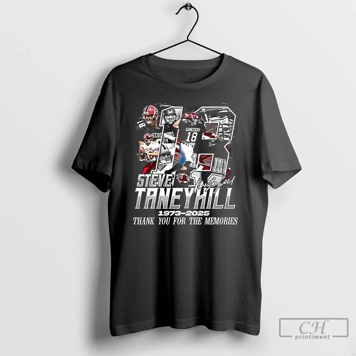 Classic Steve Taneyhill South Carolina Gamecocks Ncaa 1973 2025 Thank You Memories Signature T-Shirts, Hoodie, Sweatshirt - T-Shirt, Sweatshirt, Hoodie