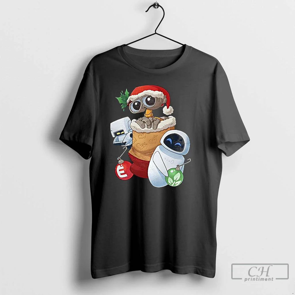 Classic Stocking Stuffer Wall E Eve M O T-Shirts, Hoodie, Sweatshirt - T-Shirt, Sweatshirt, Hoodie