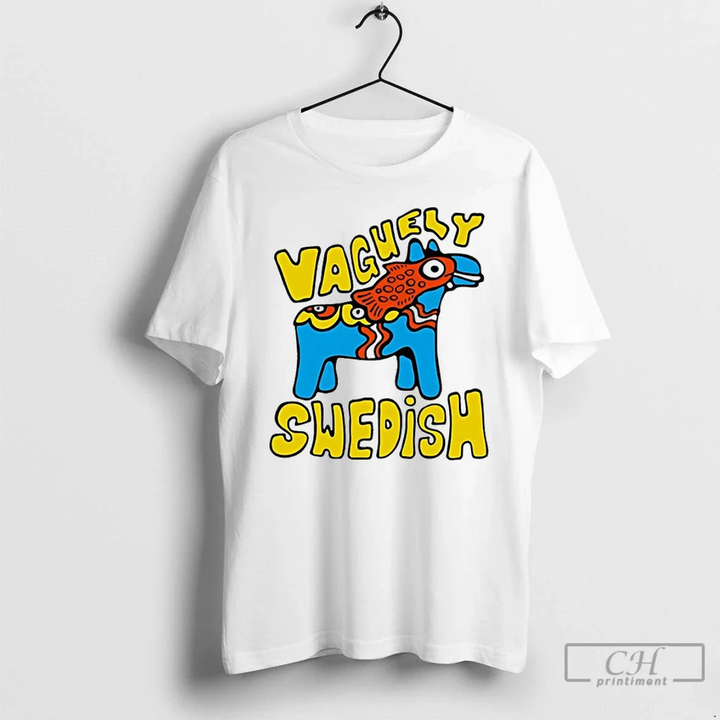 Classic Talisman Dala Horse Vaguely Swedish Unisex T-shirt, Sweatshirt, Hoodie, Long Sleeve Tee - T-Shirt, Sweatshirt, Hoodie