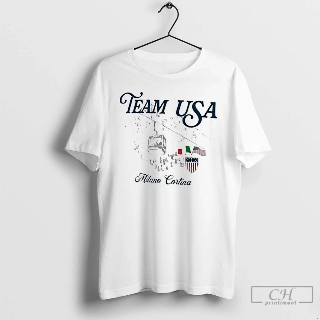 Classic Team Usa 2026 Milano Cortina T-Shirts, Hoodie, Sweatshirt - T-Shirt, Sweatshirt, Hoodie