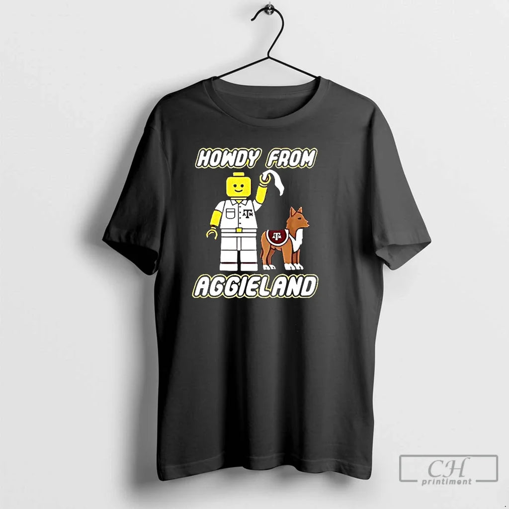 Classic Texas Am University Howdy Aggieland Alamo Aggies Lego T-Shirts, Hoodie, Sweatshirt - T-Shirt, Sweatshirt, Hoodie
