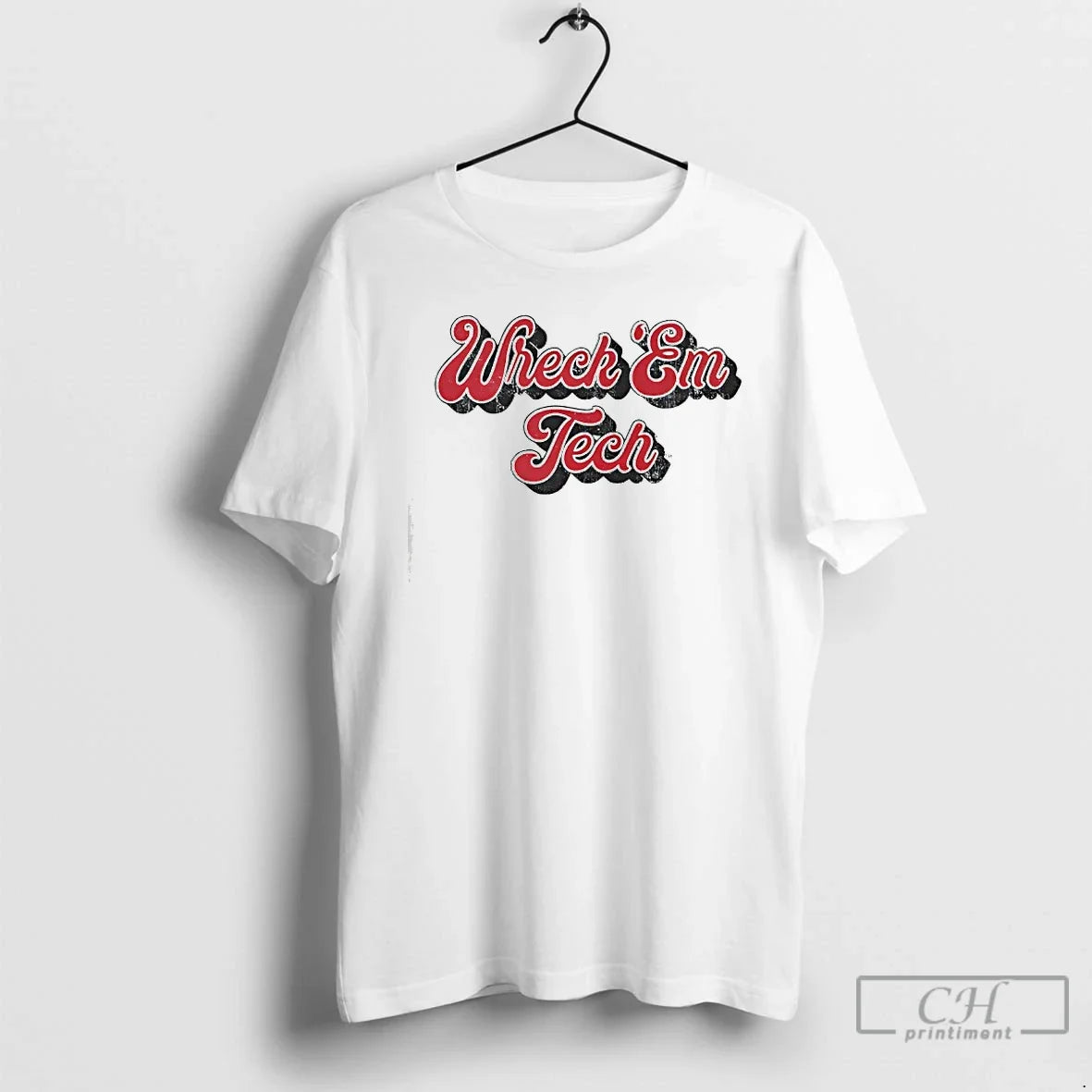 Classic Texas Tech Wreck Em Tech 70s Script T-Shirts, Hoodie, Sweatshirt - T-Shirt, Sweatshirt, Hoodie