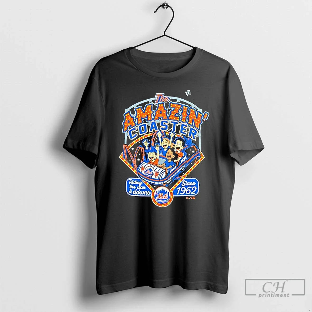 Classic Amazin Coaster Ny Mets Riding Ups Downs Since 1962 T-Shirts, Hoodie, Sweatshirt - T-Shirt, Sweatshirt, Hoodie