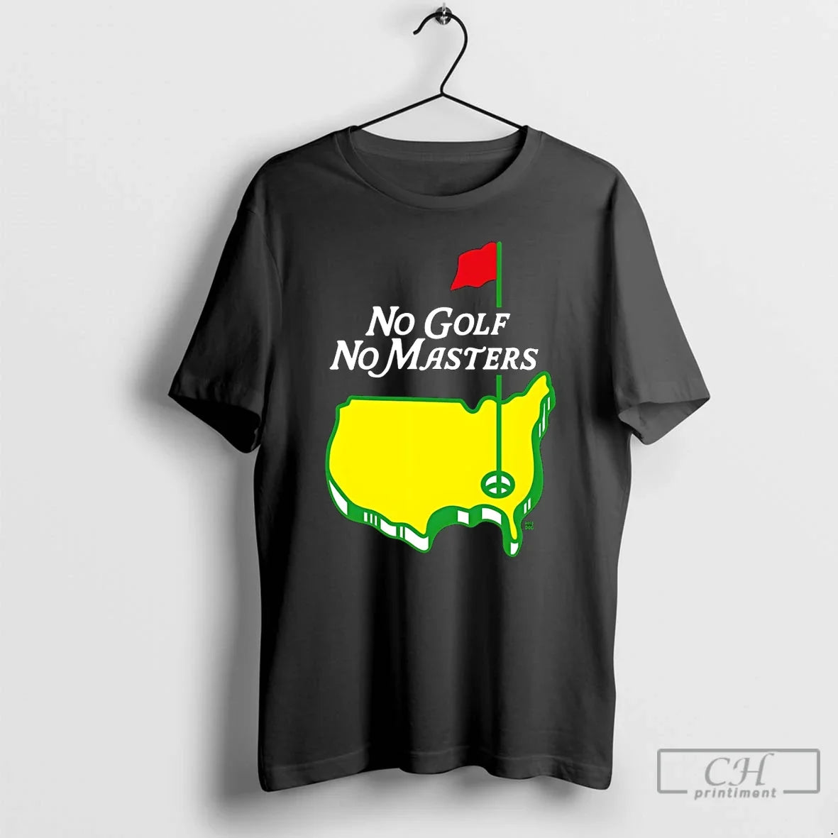 Classic The Masters Tournament No Golf No Masters Logo Unisex T-shirt, Sweatshirt, Hoodie, Long Sleeve Tee - T-Shirt, Sweatshirt, Hoodie