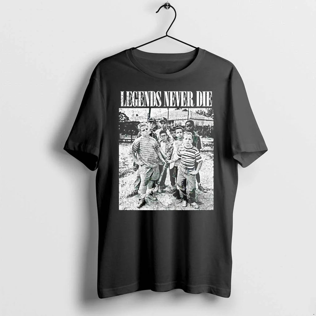 Classic The Sandlot Baseball Squad Crew Legends Never Die Shirts Sweater Unisex T-shirt, Sweatshirt, Hoodie, Long Sleeve Tee - T-Shirt, Sweatshirt, Hoodie
