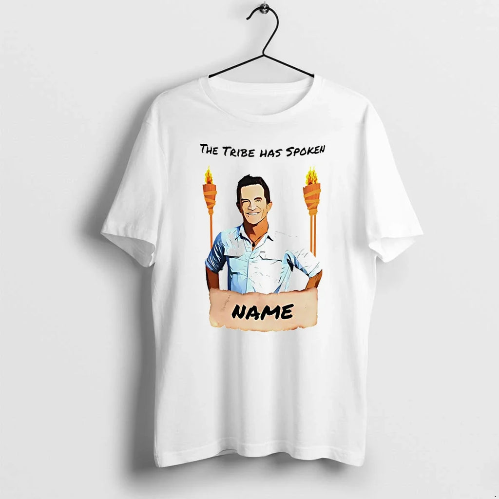 Classic The Tribe Has Spoken Survivor Name Shirts Sweater Unisex T-shirt, Sweatshirt, Hoodie, Long Sleeve Tee - T-Shirt, Sweatshirt, Hoodie