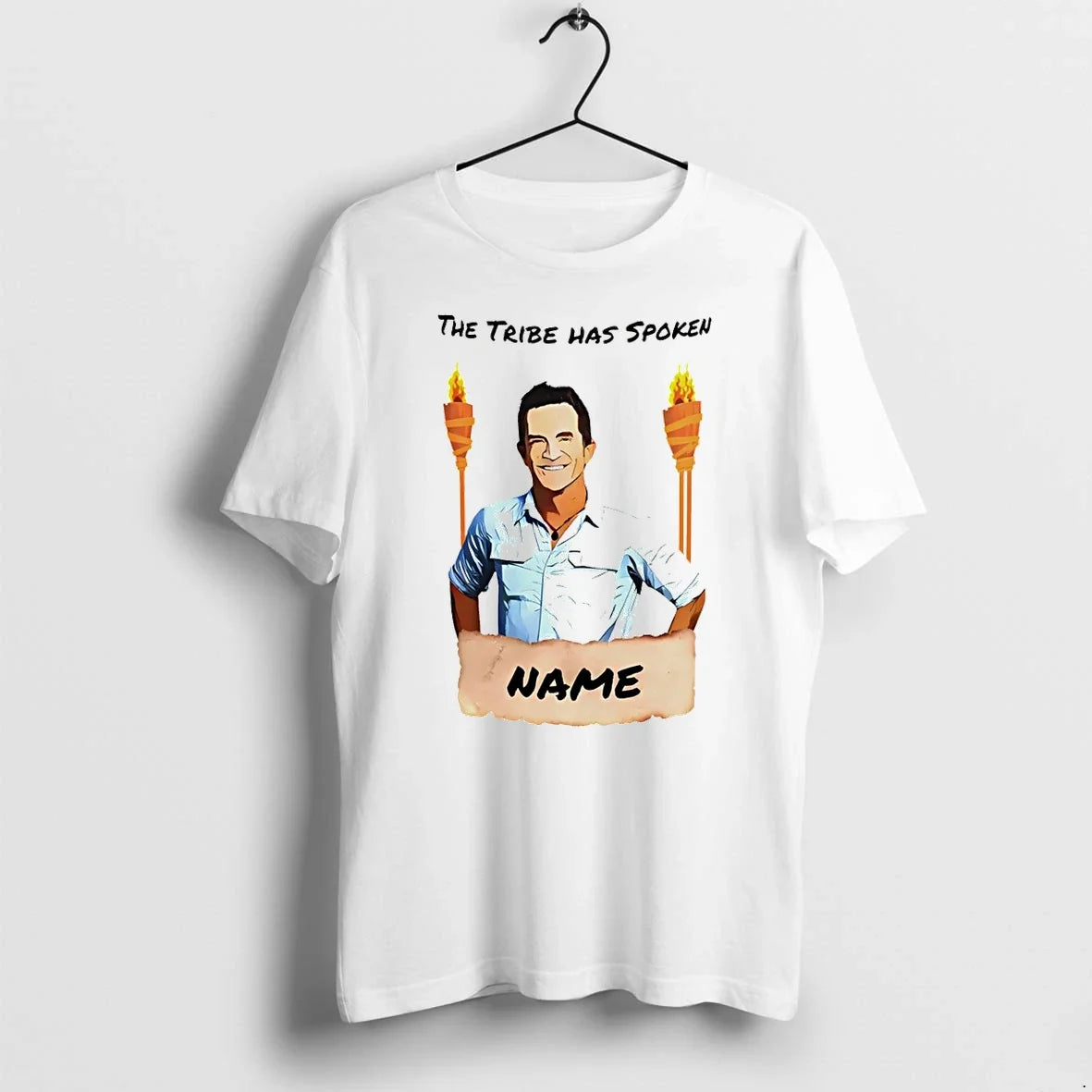 Classic The Tribe Has Spoken Survivor Name Shirts Sweater Unisex T-shirt, Sweatshirt, Hoodie, Long Sleeve Tee - T-Shirt, Sweatshirt, Hoodie