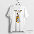 Classic Theres A Tear In My Beer Cowboy Armadillo Unisex T-shirt, Sweatshirt, Hoodie, Long Sleeve Tee - T-Shirt, Sweatshirt, Hoodie