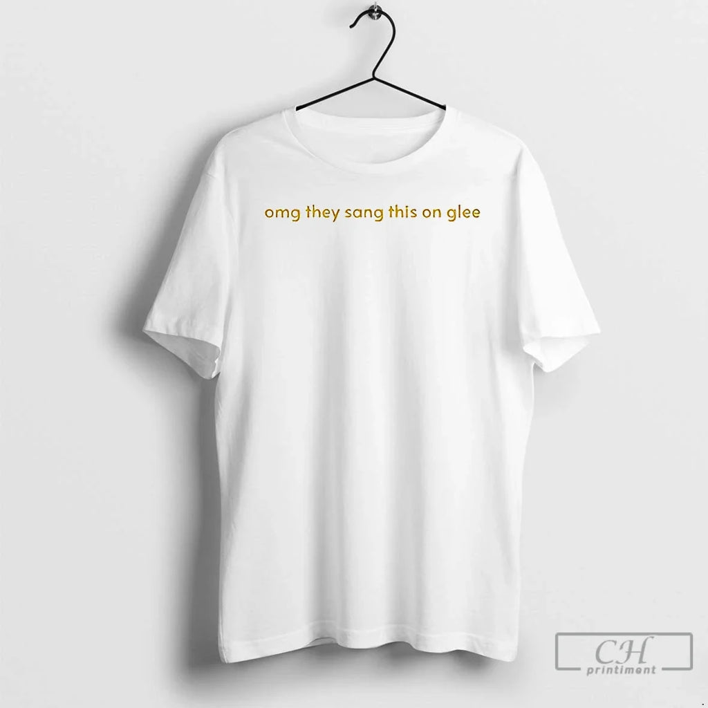 Classic They Sang This Glee T-Shirts, Hoodie, Sweatshirt - T-Shirt, Sweatshirt, Hoodie