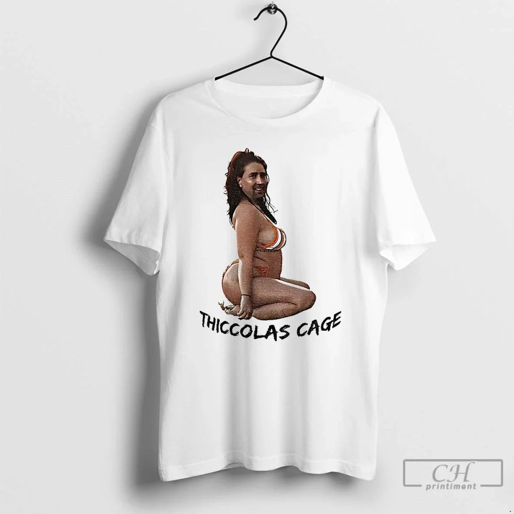 Classic Thiccolas Cage Sexy Nicolas Cage T-Shirts, Hoodie, Sweatshirt - T-Shirt, Sweatshirt, Hoodie