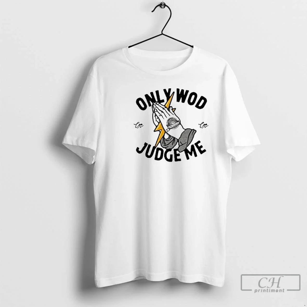 Classic Thundernoise Only Wod Can Judge Me Circle White T-Shirts, Hoodie, Sweatshirt - T-Shirt, Sweatshirt, Hoodie