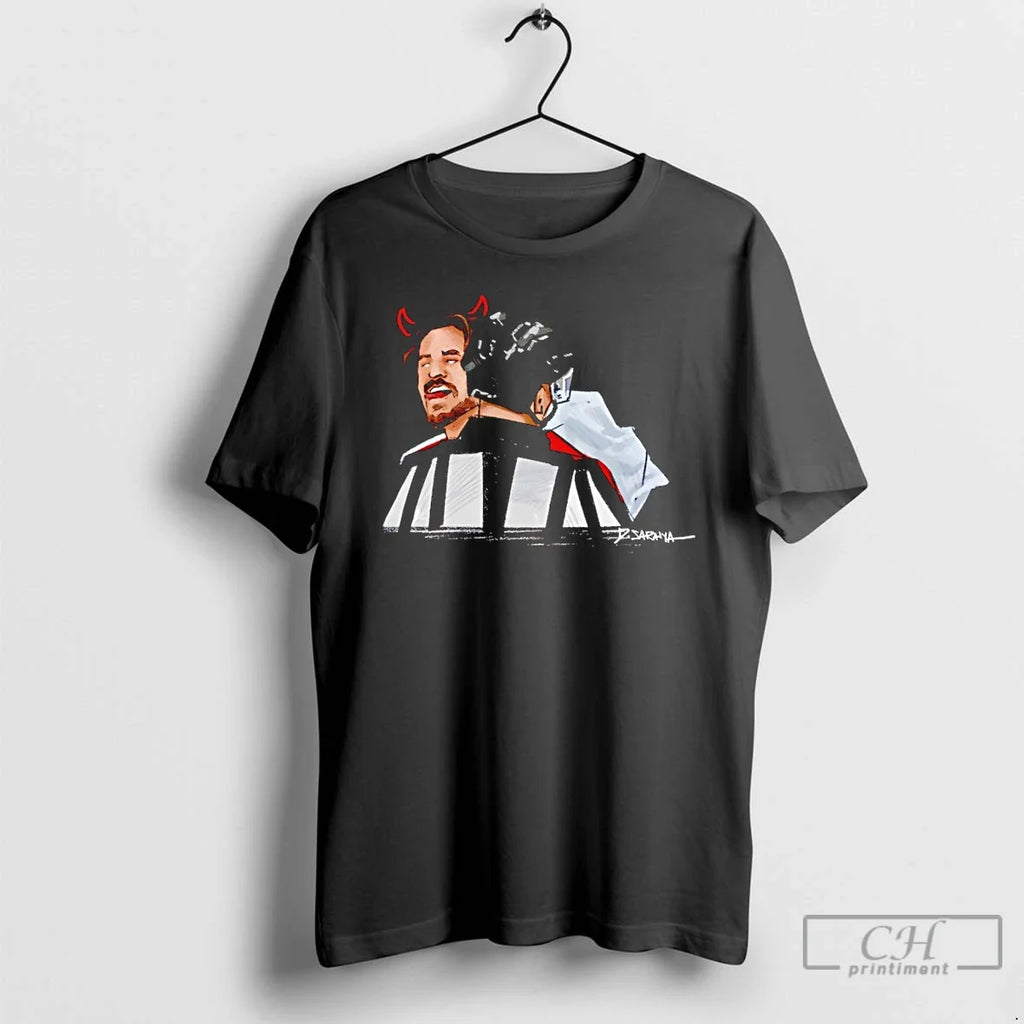 Classic Trevor Zegras Devil Philadelphia Flyers Hockey Nhl Heated Rivalry 2026 Unisex T-shirt, Sweatshirt, Hoodie, Long Sleeve Tee - T-Shirt, Sweatshirt, Hoodie