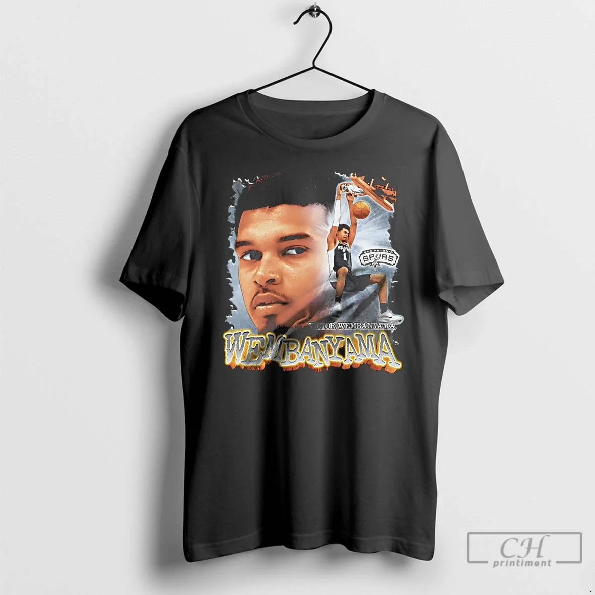 Classic Victor Wembanyama San Antonio Spurs Basketball Player 2026 Vintage Unisex T-shirt, Sweatshirt, Hoodie, Long Sleeve Tee - T-Shirt, Sweatshirt, Hoodie