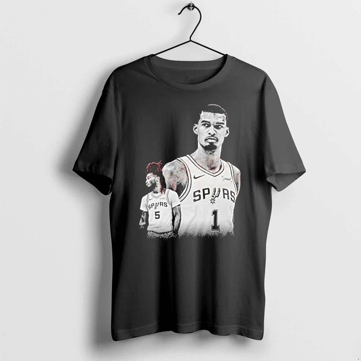 Classic Victor Wembanyama And Stephon Castle Area 51 San Antonio Spurs Basketball Shirts Sweater - T-Shirt, Sweatshirt, Hoodie