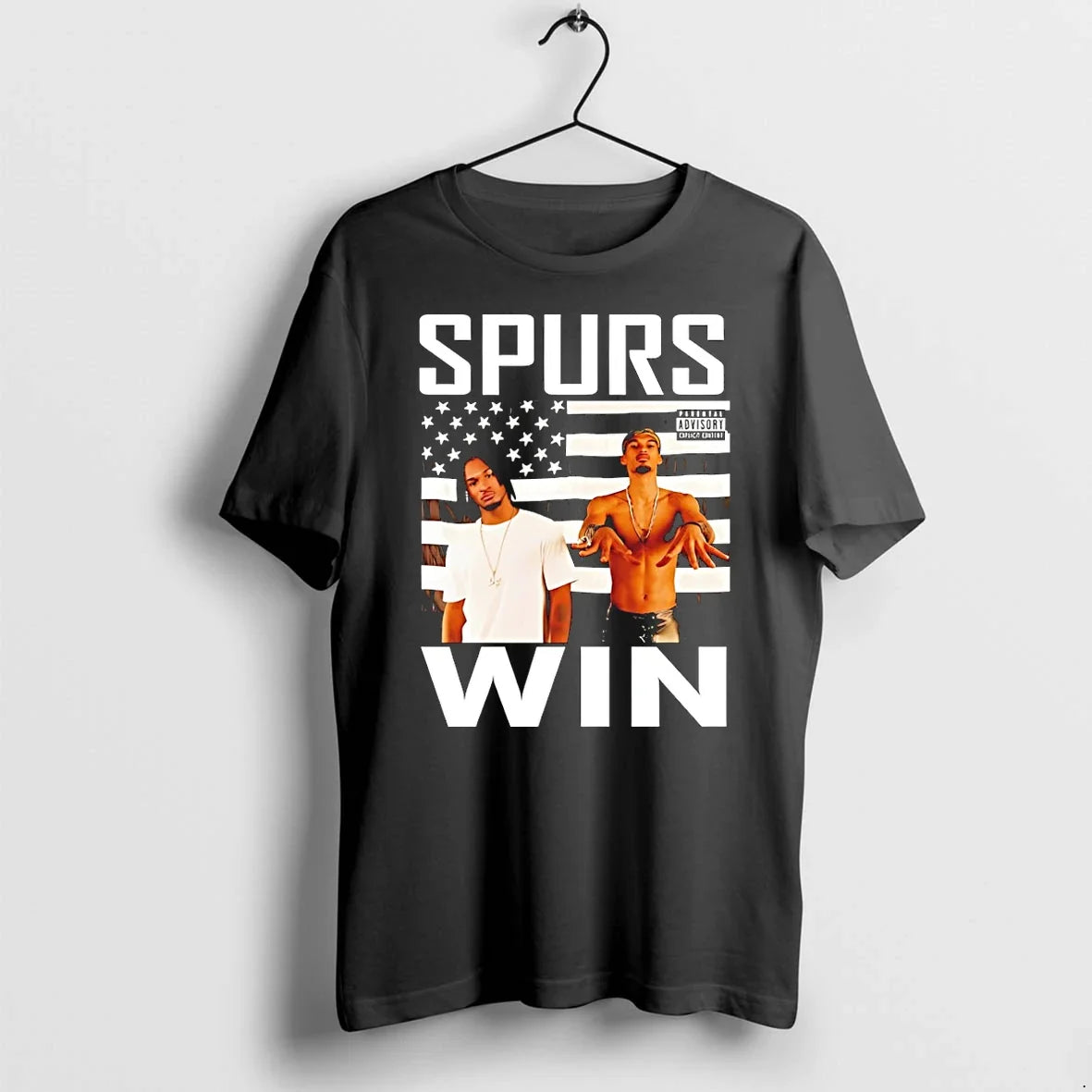 Classic Victor Wembanyama And Stephon Castle Spurs Win Outkast Stankonia American Flag Shirts Sweater - T-Shirt, Sweatshirt, Hoodie